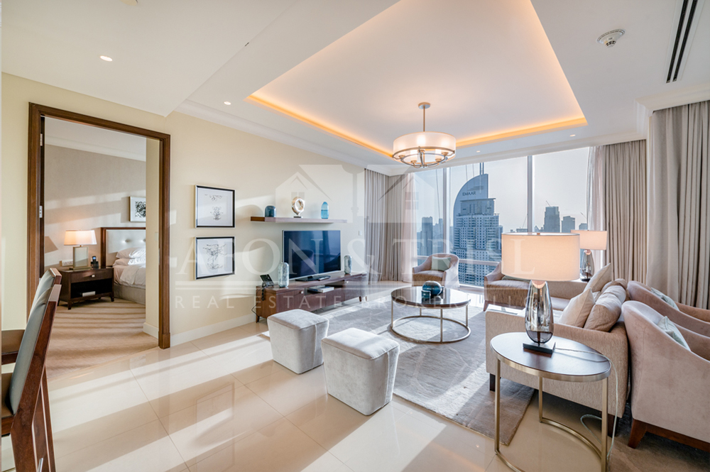 Luxury 2 Bedrooms | Burj View | Serviced